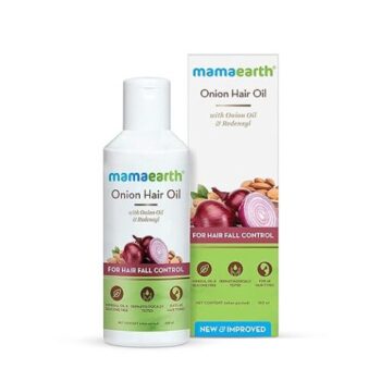 Mamaearth Onion Oil Review: Hair Growth and Fall Control